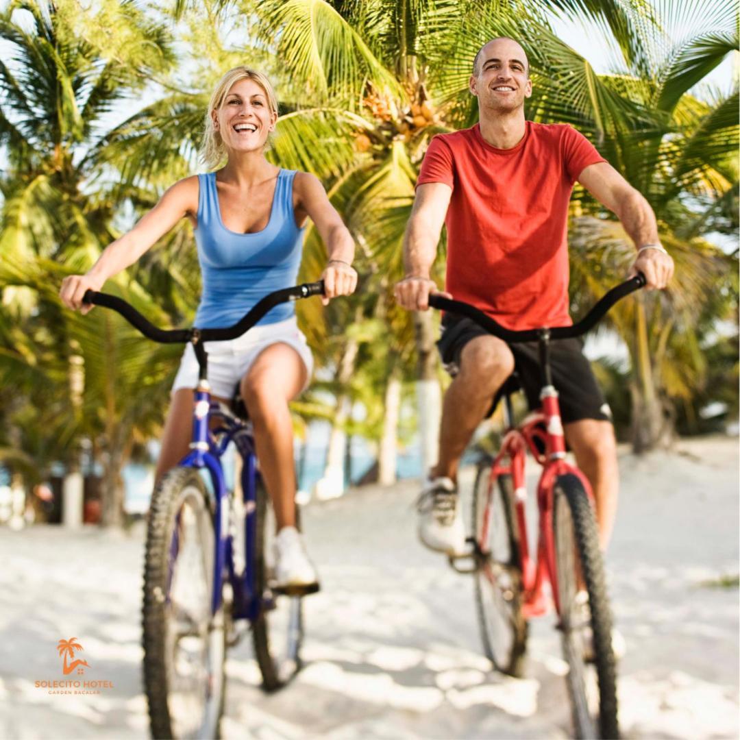Hotel Apartaments Solecito Bacalar - Free Bikes & Paddle Eksteriør billede