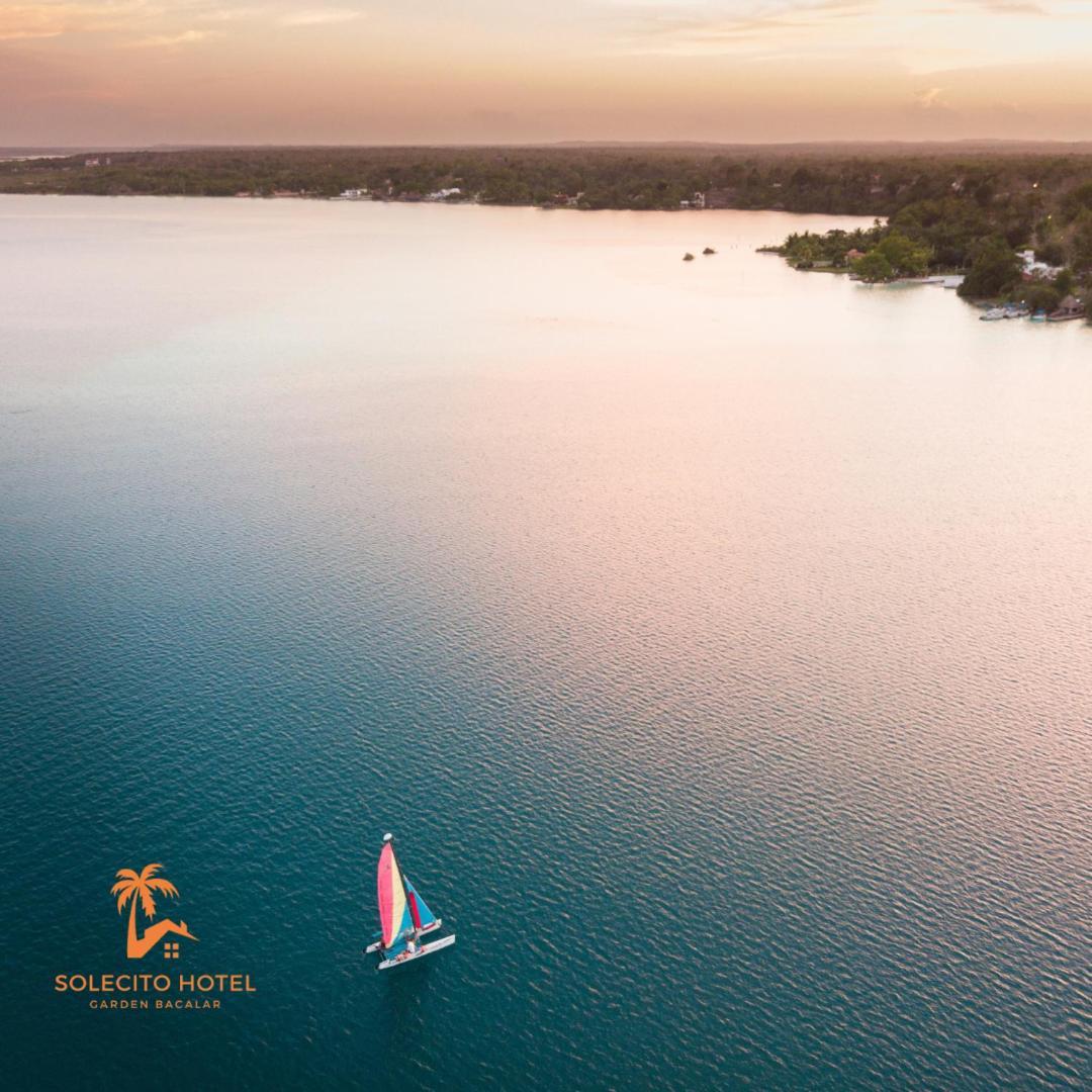 Hotel Apartaments Solecito Bacalar - Free Bikes & Paddle Eksteriør billede